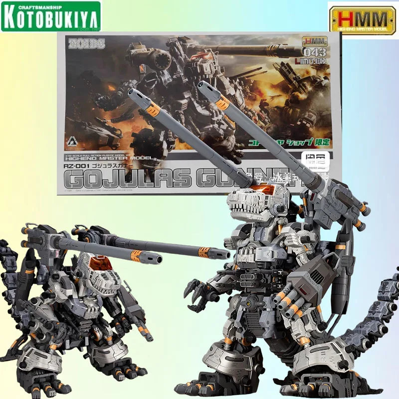 Kotobukiya Original Model Kit HMM 043 Limited RZ-001 1/72 Action Figure Assembly Model Toys for Boys 590mm Foam box sends