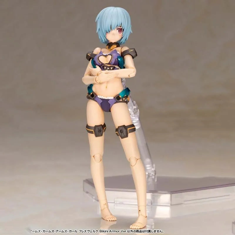 Kotobukiya Frame Arms Girl Model Kit Hresvelgr Bikini Armor Anime Figure Building Kit Mobile Suit Girl Action Figures Toys