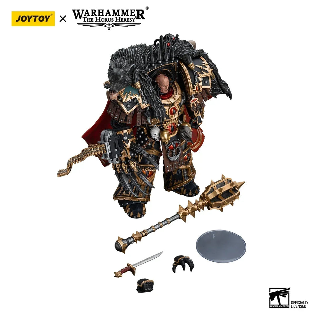JOYTOY Warhammer 40k 1/18 Action Figures Anime 20.2cm Sons of Horus Warmaster Horus Primarch of the XVIth Legion Model In Stock