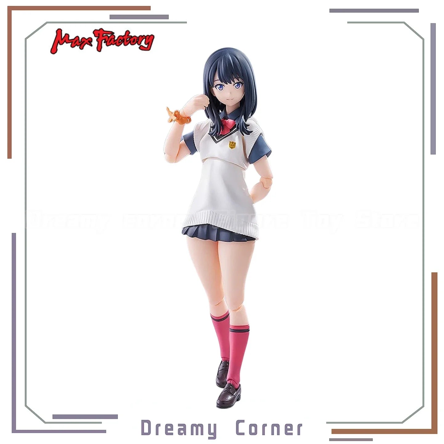 ã€Pre-saleã€‘Max Factory GSC Figma #664 GRIDMAN UNIVERSE Rikka Takarada Action Figure Gift