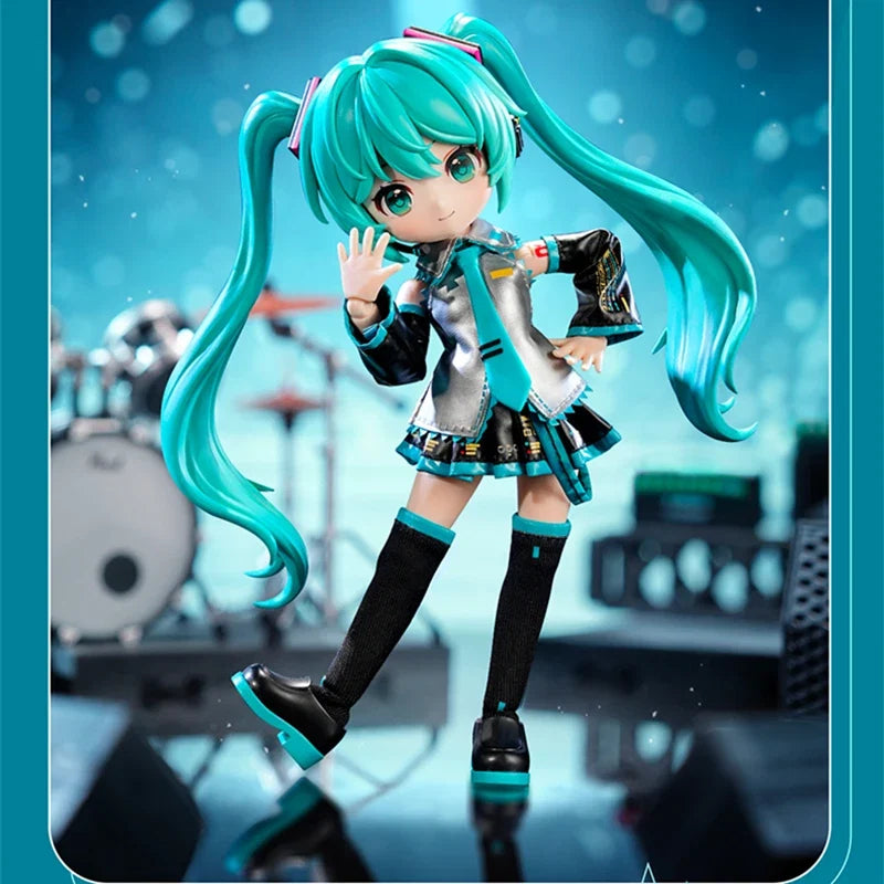 Blokees Hatsune Miku Action Figure Sakura Miku Pantastics Figurine Miracle Edition Assembled Toy Gift