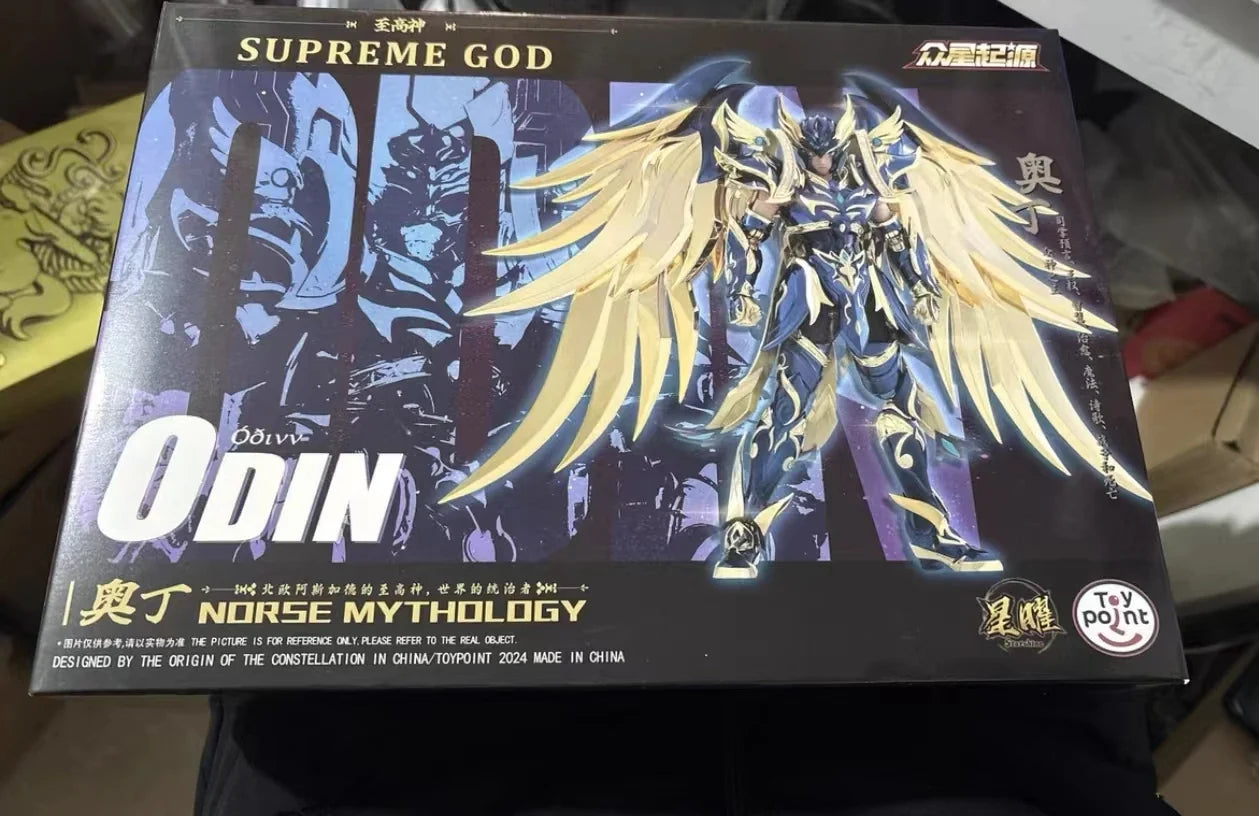 Toypoint/TP Saint Seiya Myth Cloth EXM Odin/Oden Object Throne Asgard/God Warrior Knights of the Zodiac Action Figure In Stock