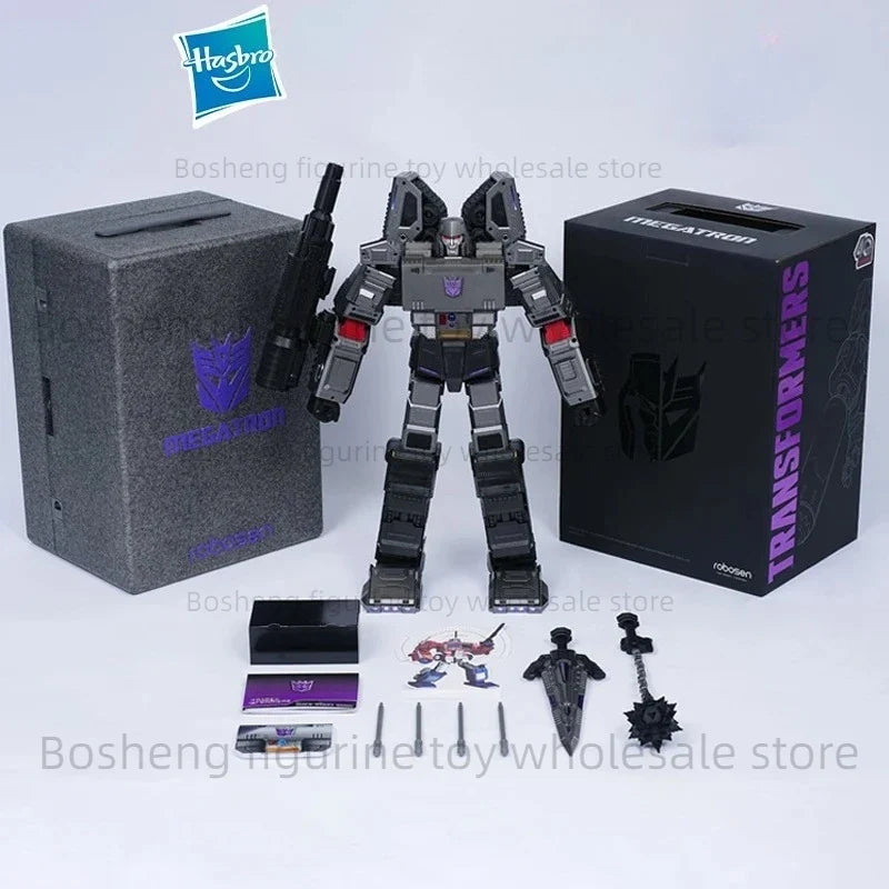 Hasbro robosen Transformers Megatron Auto-Converting Robot Flagship Action Figure boy birthday gift model smart robot