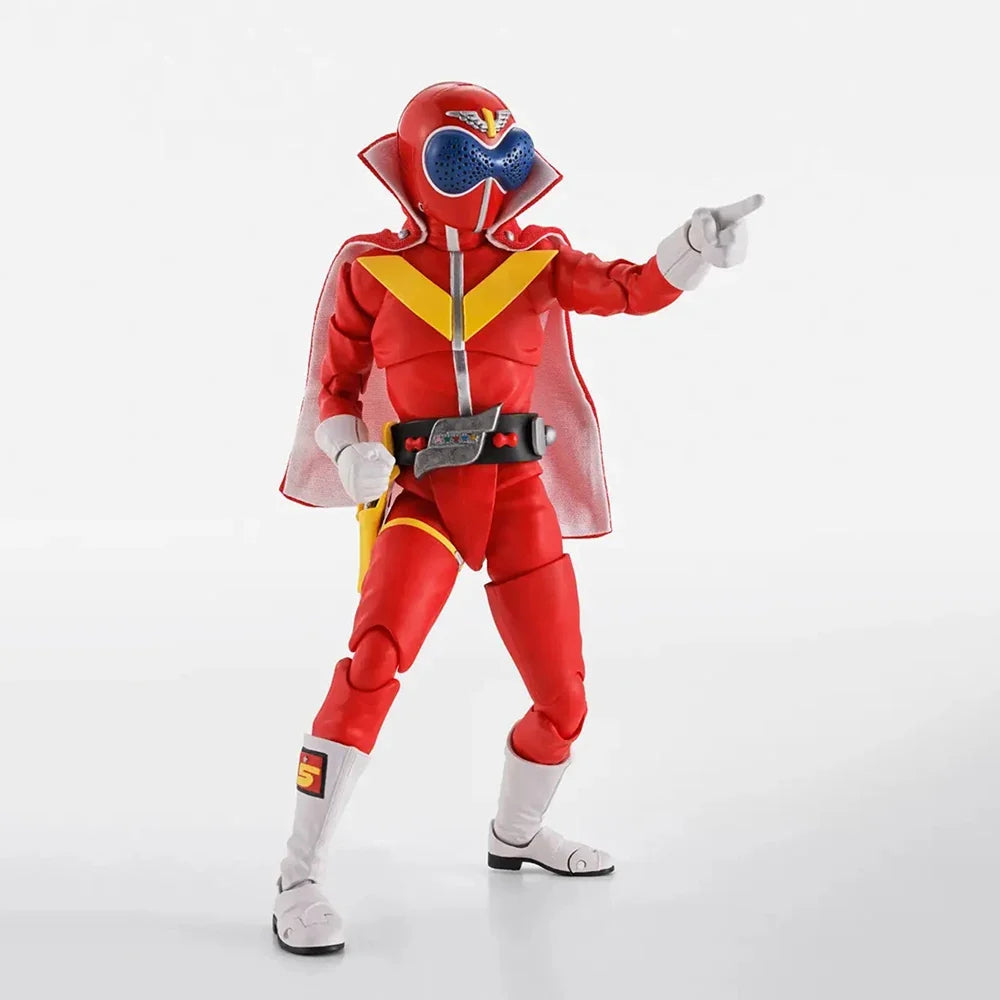 BANDAI S.H.Figuarts (SHINKOCCHOU SEIHOU) Akarenger Super Sentai 50th Anniversary Ver. (First press limited pedestal included)