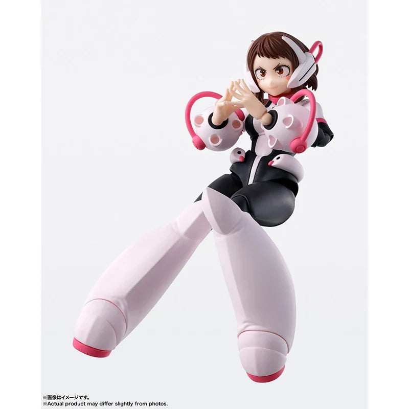 In Stock 100% Origina Bandai S.H.Figuarts Shf Ochaco Uraraka My Hero Academia  Anime Action Collection Figures Model Toys