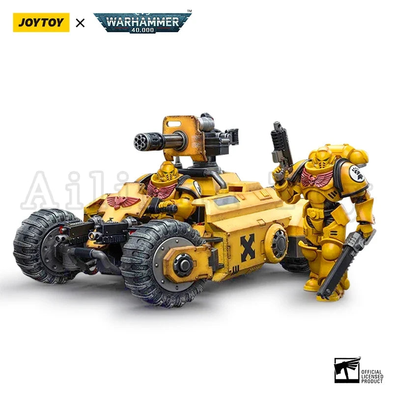 JOYTOY 1/18 Action Figure 40K Fists Primaris Invader ATV Anime Collection Military Model