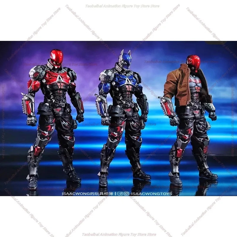 Red Hood Cyberpunk Style Jacket 1/12 Diy Self-modified DC Ready Stock
