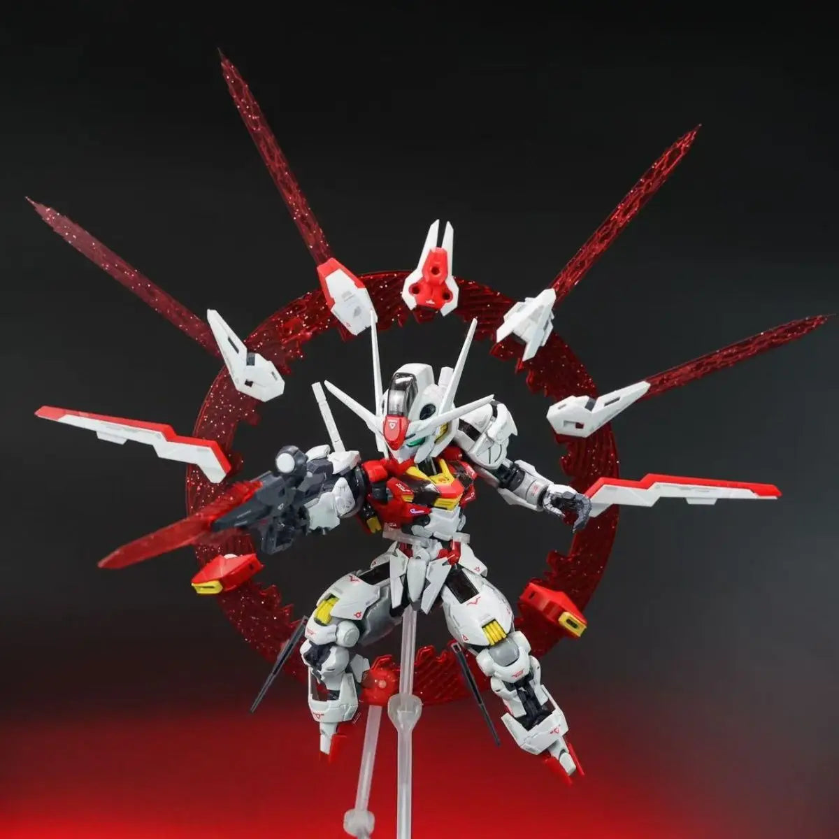 Supa Modell MGSD XVX-016 Aerial Chinese Red Bausatz Anime Actionfigur Kunststoff Roboter Modell Geschenke Spielzeug