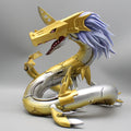 26cm Digital Monster Metal Seadramon Anime Figures Figurine Digimon Adventure Dark Masters Pvc Room Collection Decoration Toy Gi