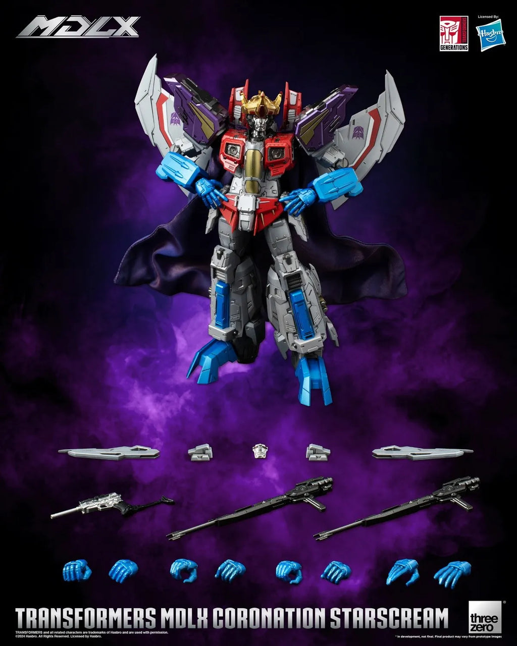 In Stock Transformed Toys 3A Threezero MDLX  Coronation Starscream Model Kit Toys Action Figure Collection Gift