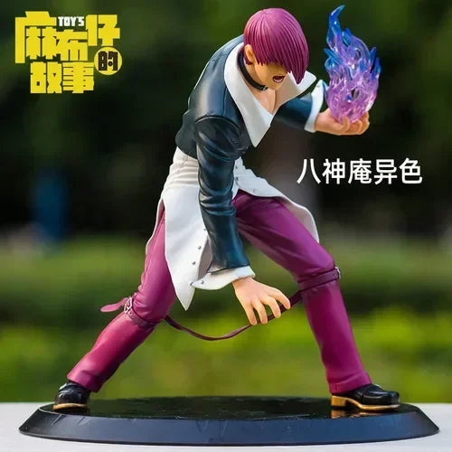 THEKINGOFFIGHTERS Action Figure Kyo Kusanagi Iori Yagami Mari Angel Game Model Ornament Toys Children Gifts