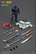 【SF】JOYTOY 1/18 Action Figure TMNT-Shredder Foot Clan A B 3pcs Model Toys Gifts Collection Ornaments