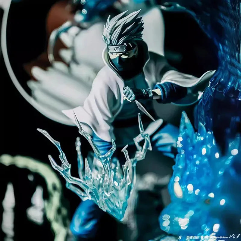 Gk NarAAHatake Kakashi Anime Figure, Cs Sixième Génération, Statue Ninja, Décoration,  Action Butter Model, Boy ToyGift, 27cm