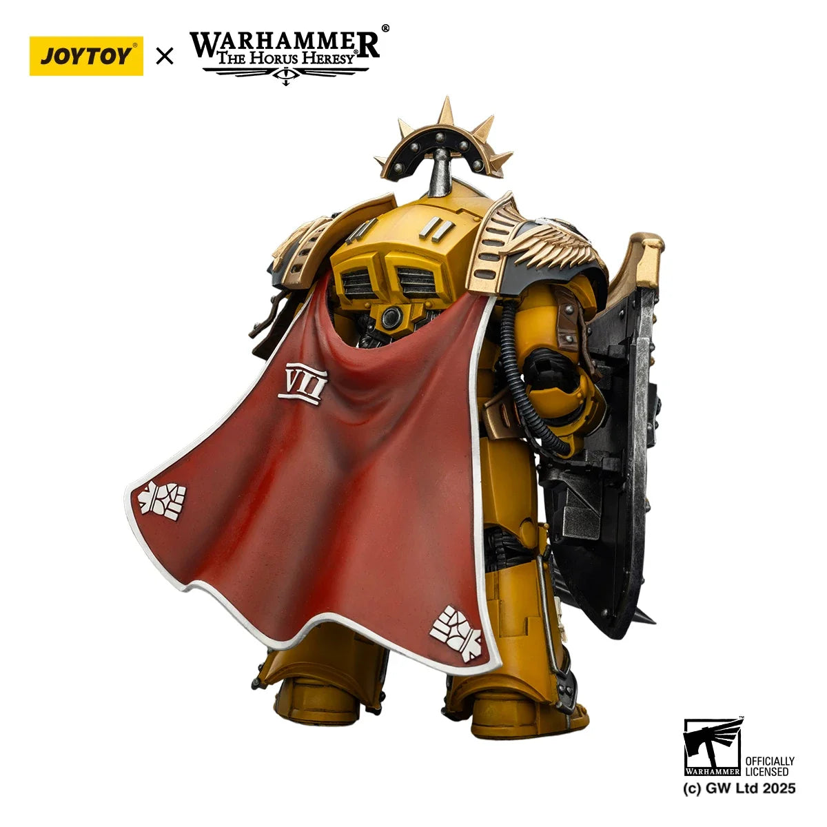[Pre-order]JOYTOY Warhammer 30K 1/18 Action Figure Imperial Fists Legion Praetor in Tartaros Terminator Armour&Librarian Consul