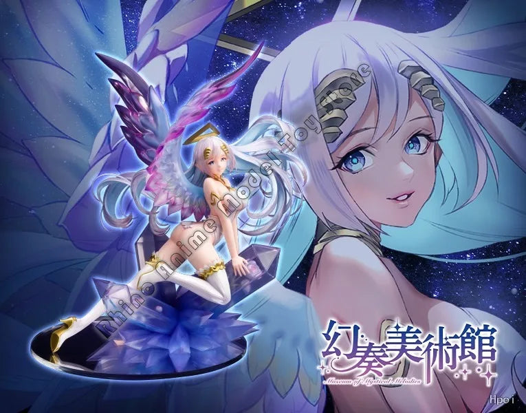 In Stock Original Genuine Kotobukiya 1/7 Phantom Museum Verse01 Crystal Angel Aria Figure Anime Statue Collectible Toy Gift 26cm