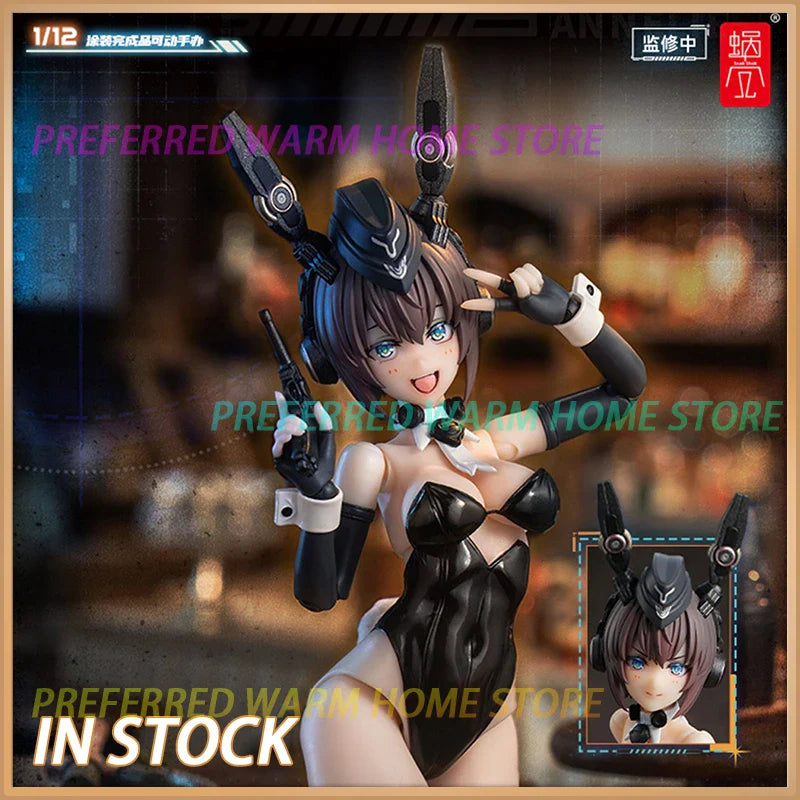 Auf Lager Original Schneckenmuschel RA-03 Anneliese Armour Häschen Mädchen Modell Spielzeug 1/12 Action Anime Figur Puppe Schönes Mädchen