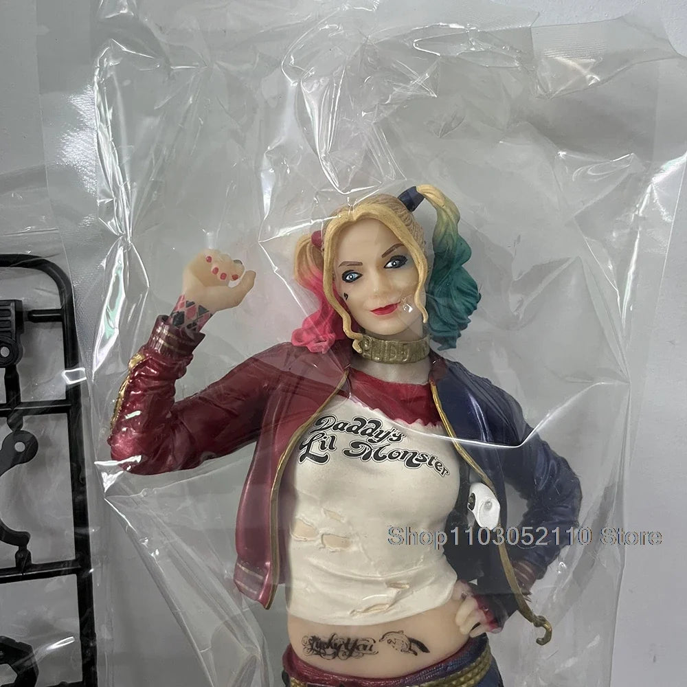 Crazy Toys Harley Quinn Joker Figure 1/6 Scale Team Of Prototyping Figure Movie Role Real Clothes Model Halloween Birthday Gifts