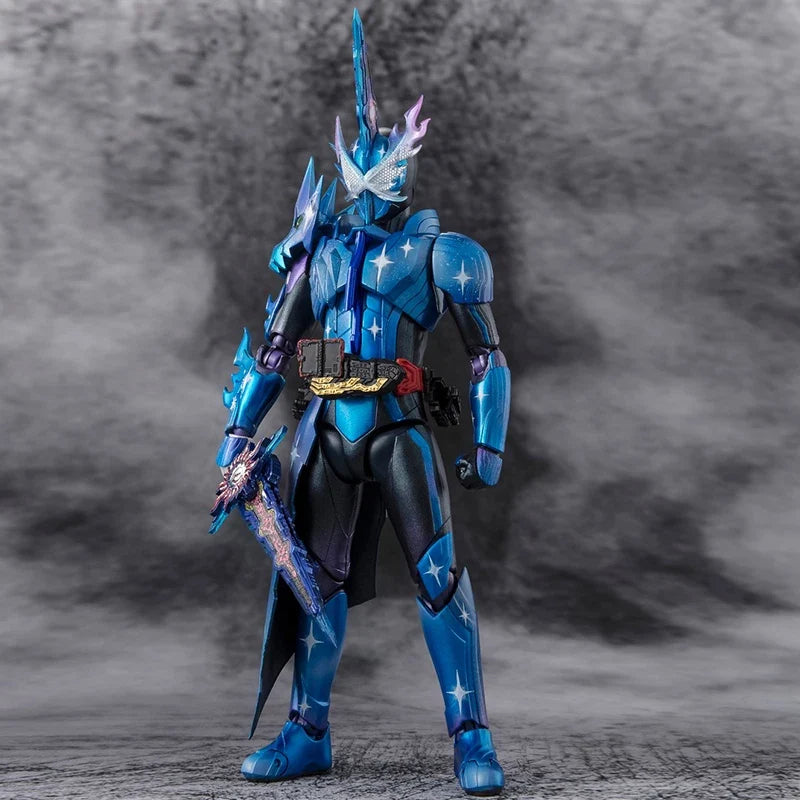 Original Genuine Bandai SHFiguarts SHF Kamen Rider XROSS SABER Anime Movable Doll Model Collection Toy Children's Gift