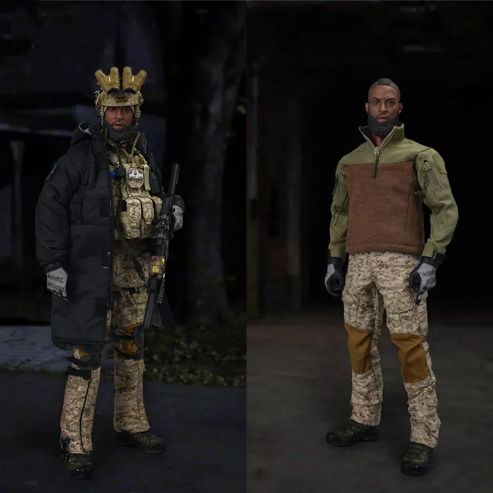 Collection Easy&Simple Es 26030C  1/6 Male Soldier U.S. Seal Night Raid Team Battle Suit Version Full Set 12" Action Figure