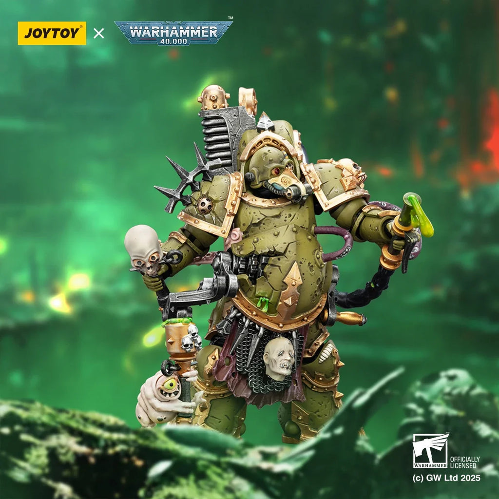 【MT】Pre-sale JOYTOY Warhammer 40K Death Guard Foul Blightspawn with Plague Sprayer 1/18 Action Figure Model Toy