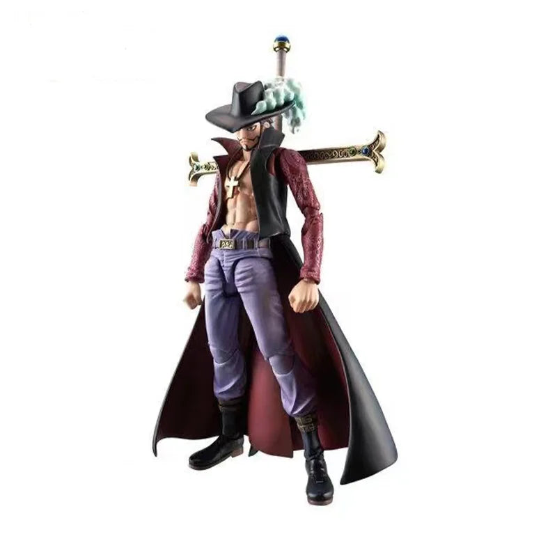 100% Original MegaHouse Variable Heroes VAH Dracule Mihawk ONE PIECE In Stock Anime Action Collection Figures Model