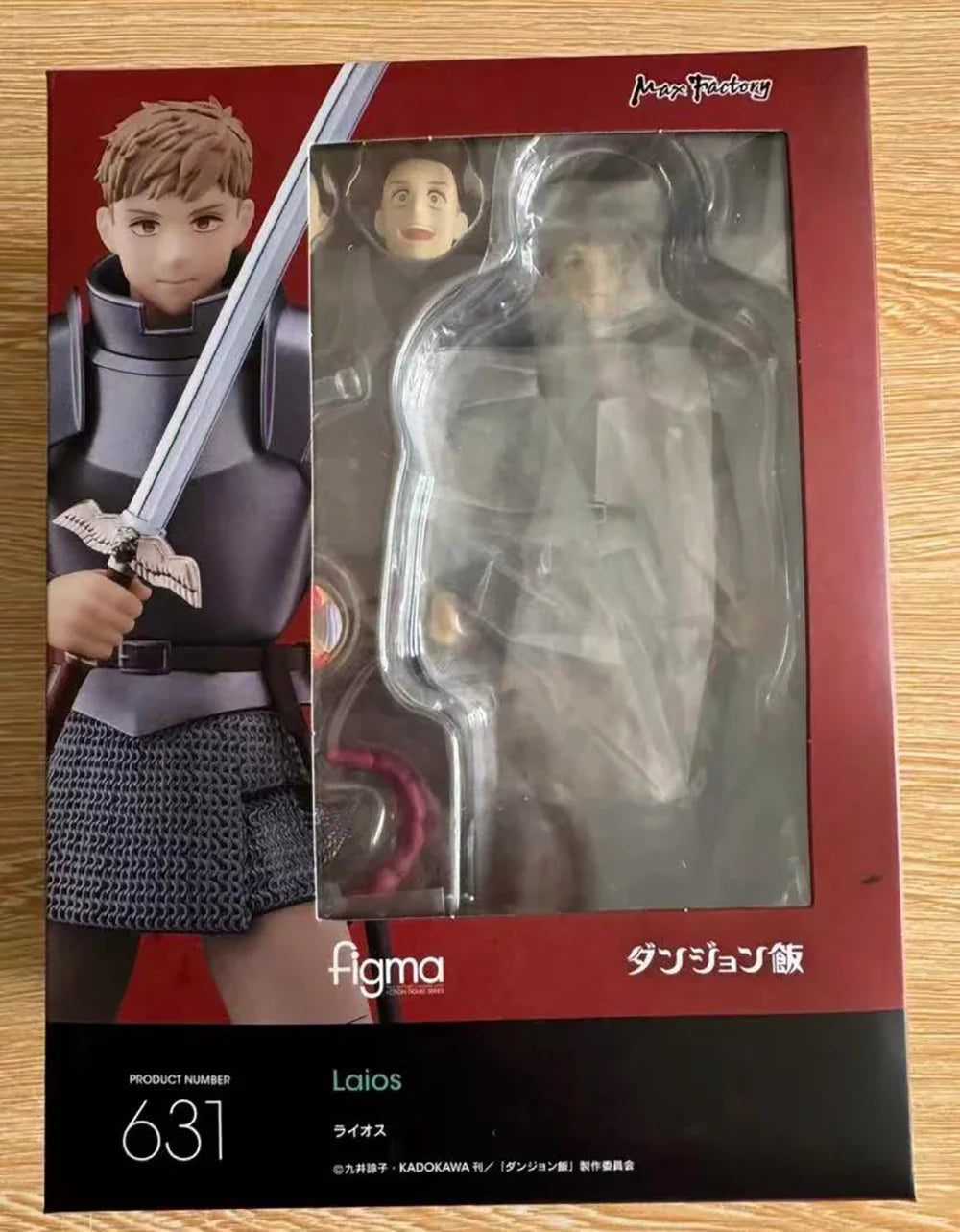 100 % Original auf Lager Max Factory Figma #631 Laios Touden Anime Figur Actionfigur Modell Dekoration Sammlung Geburtstagsgeschenk