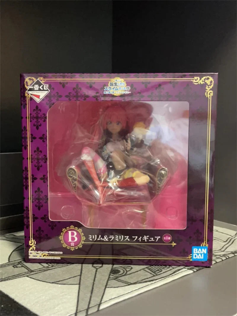 Original Bandai Rimuru Tempest Milim Diablo Figure Anime That Time I Got Reincarnated As A Slime Figurine Models Toys Doll Gifts