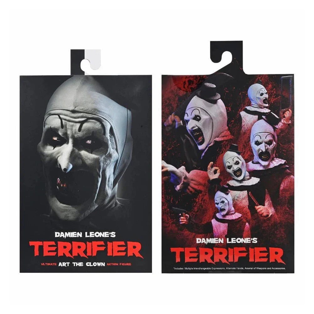 NECA The Ultimate Art the Clown 7" Action Figure Terrifier Damien Leones Model Doll Gift Garage Kit Horror toys 100% Original