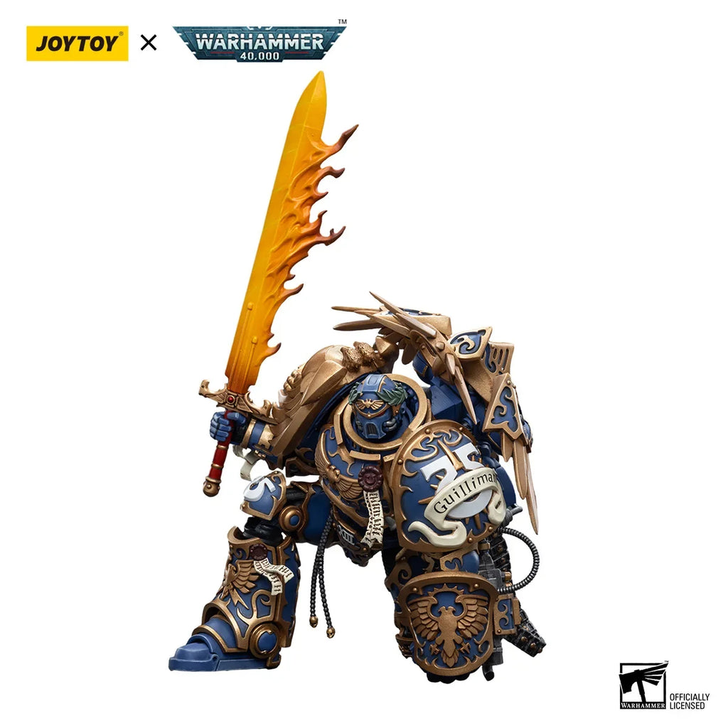 JOYTOY 1/18 Action Figures Ultramarines Primarch  Roboute Guilliman Collection Model Boys Gift