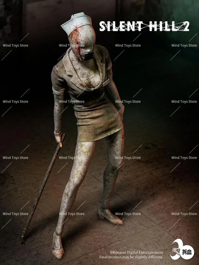 Iconiq Studio Silent Hill 2 Bubble Head, Nurse Triangular Head Horror Film Model Action Figure Toys Hobby Presale 1/6