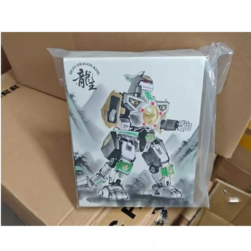 [Auf Lager] Lucky Cat MICRO COSMOS MC-05 Drachenkönig Cäsar Transformierendes Spielzeug