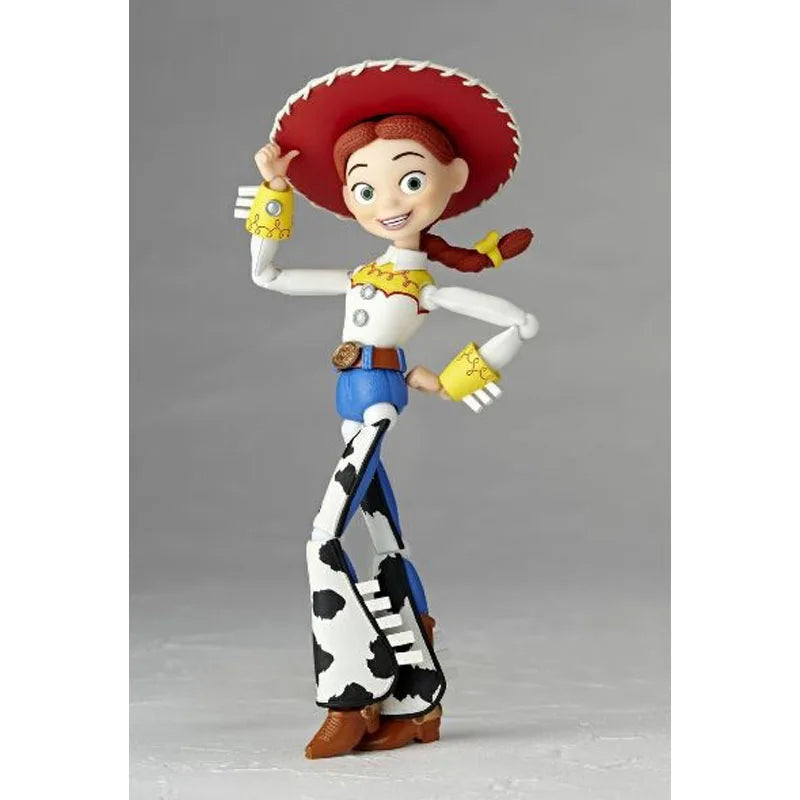 KAIYODO Original REVOLTECH Jessie 145mm  Anime Action Figure Assembly Model Toys  Model Gifts for Boys