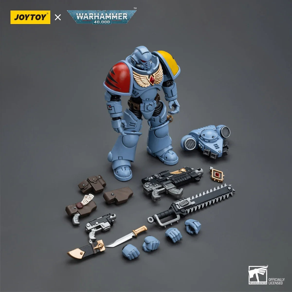 JOYTOY Warhammer 40k Action Figure 1/18 Ultramarines Intercessors Anime Figurine Articulated Joints Model Collection Model Toys