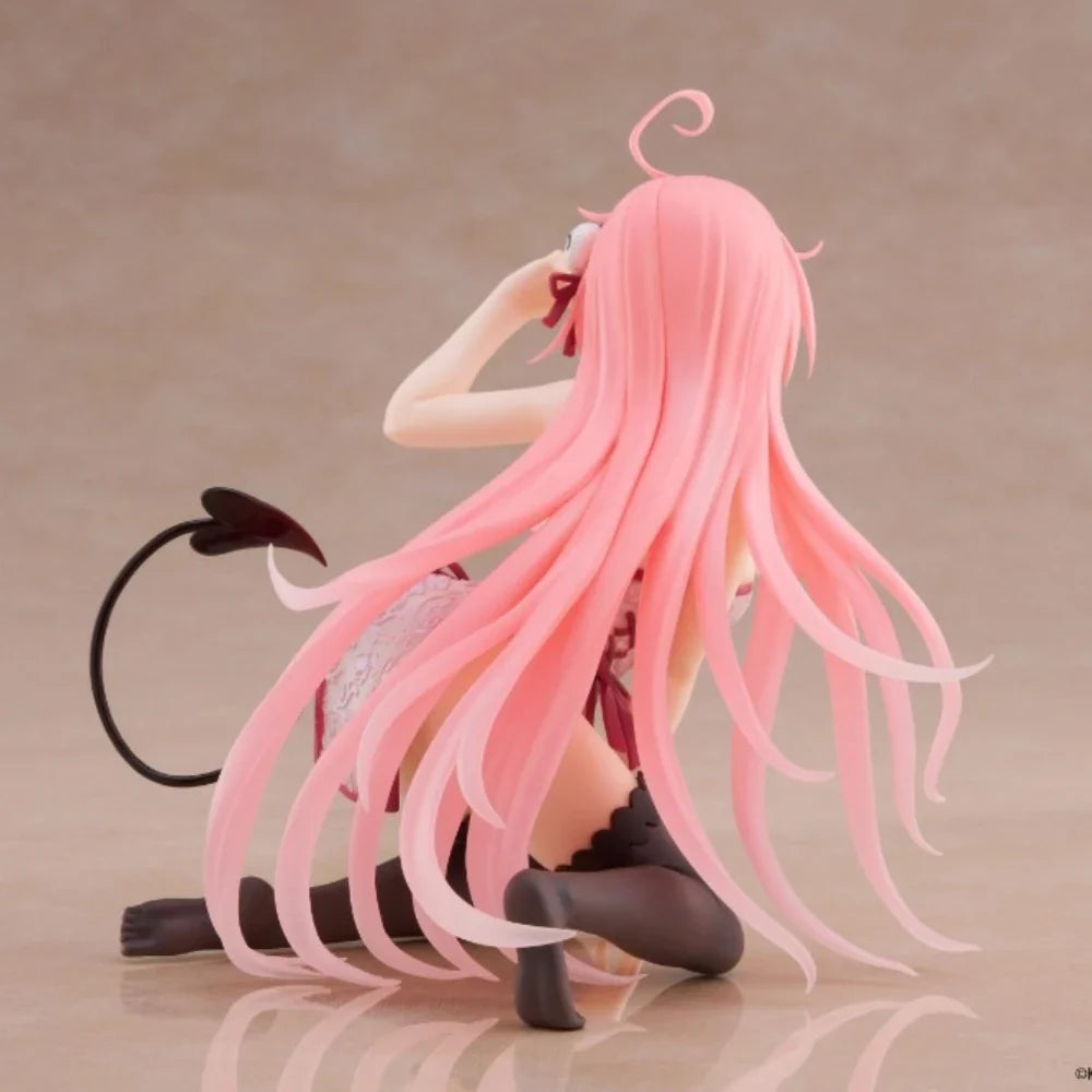In Stock Taito Original Genuine To Love-Ru Darkness Desktop Cute Figure Lala Satalin Deviluke ChineseDress 13cm Model Toy Figure