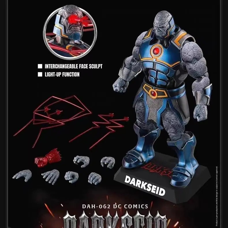 Original In Stock 23cm Genuine Beast Kingdom Dynamic Action Heroes Dah-062 Darkseid 1/9 Action Collection Model Toy Boy Gift
