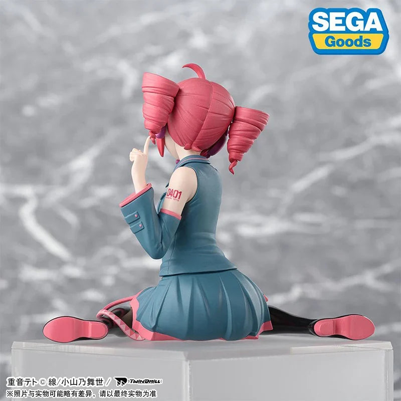 SEGA PM UTAU Virtual idol Kasane Teto PVC 14CM Anime Action Figures Model Collection Toy