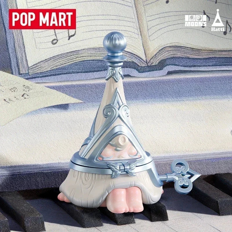 POP MART 1001MOONS Where's The Elephant Slide Series Blind Box Mystery Box Toys Kawaii Ornaments Figurines Home Decor Desktop
