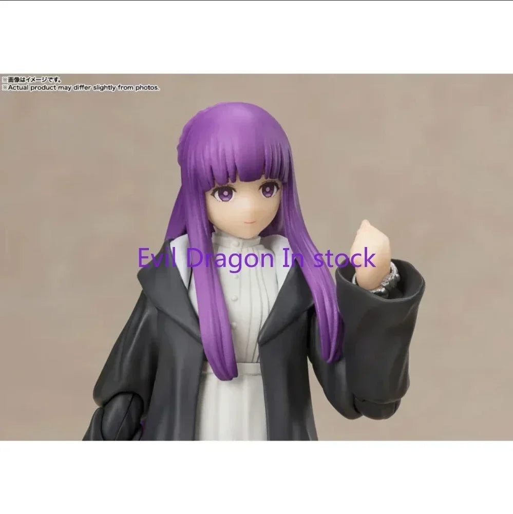 Bandai Original Box SH Figurats SHF Frieren Beyond Journey's End FERN Anime Action Figure Model Toy Figura PVC Gifts Model Toys