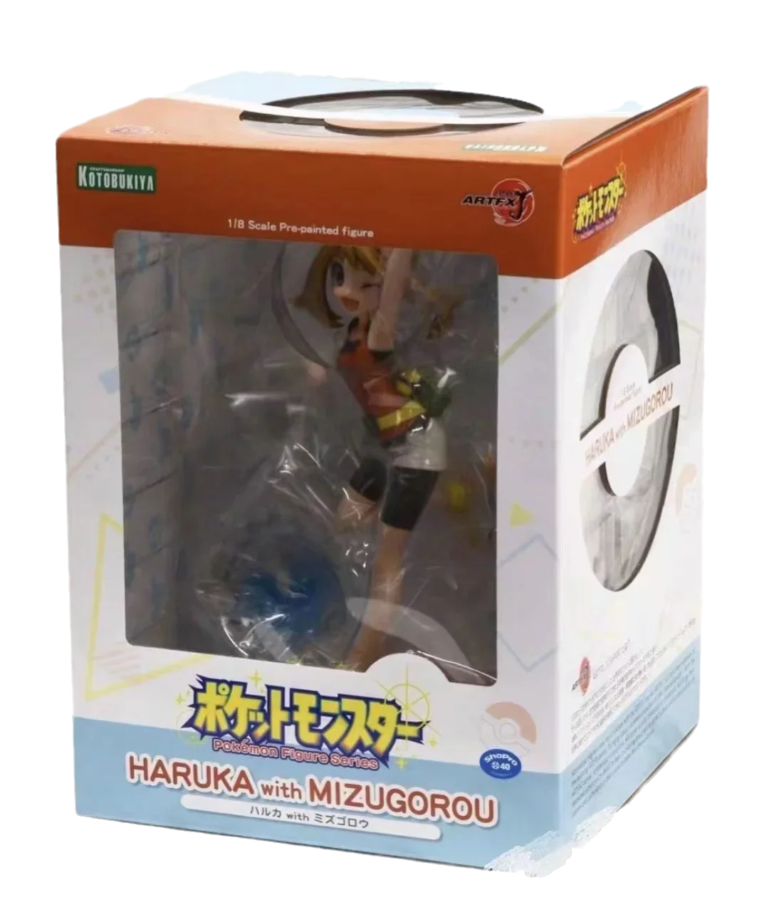 KOTOBUKIYA Original ARTFX J Pokemon Anime Figure May Mudkip Action Figure Toys for Kids Gift Collectible Model Ornaments