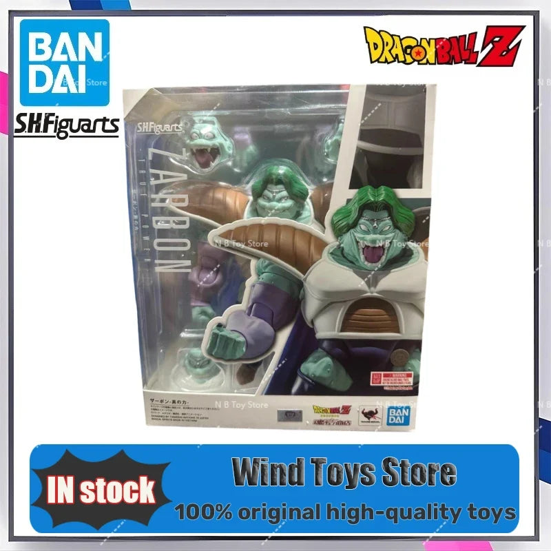 In Stock Original Dragon Ball Z BANDAI S.H.Figuarts SHF ZARBON TRUE POWER Frieze Anime Action Figures Model Collection Toys Gift