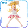 In Stock SEGA Original Genuine Monogatari Series Oshino Shinobu Kissshot·Acerolaorion·Heartunderblade 14cm Model Toy Figure Gift