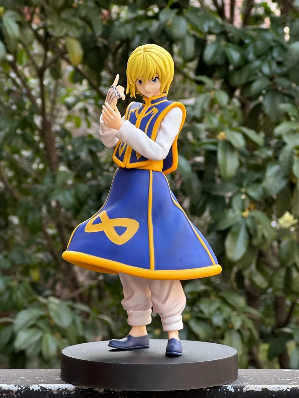 17CM Anime HUNTER×HUNTER Kurapika Pop Up Parade Model Toy Gift Collection Standing Model Desktop Ornament Aciton Figure PVC