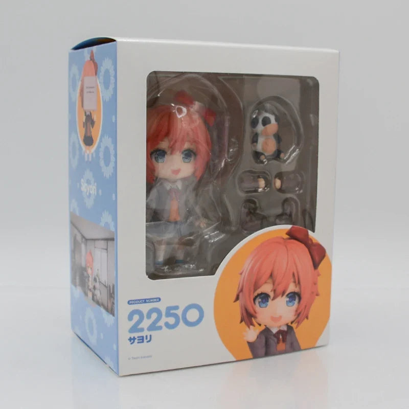 Monika White Dress Anime Girl Figure Pop Up Parade Literature Club! Sayori Action Figure Natsuki/Yuri Figurine Model Doll Toys