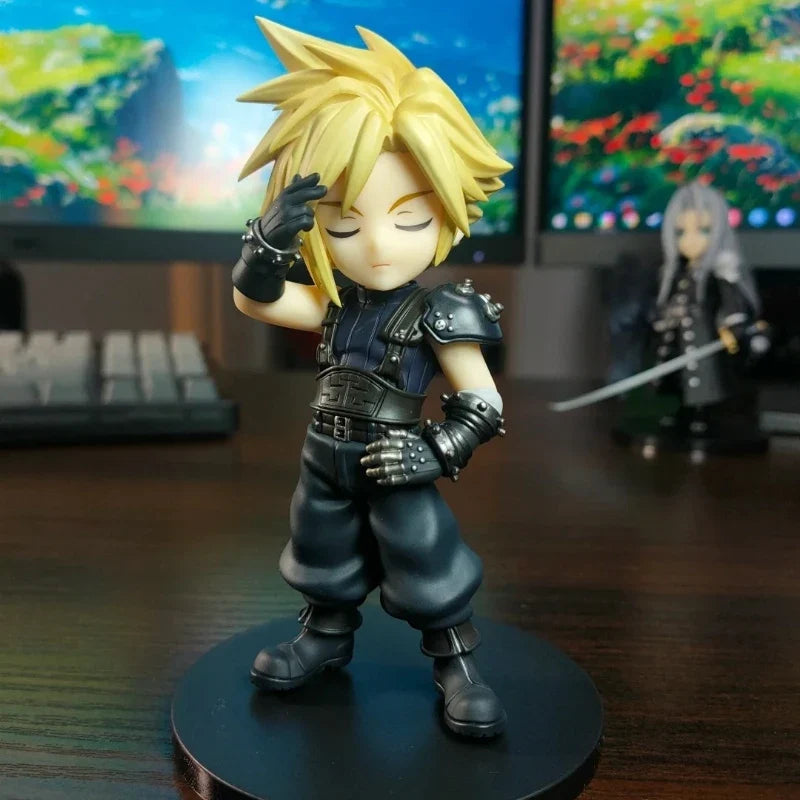 Original Square Enix Se Adorable Arts Cloud Strife Tifa Lockhart Aerith Gainsborough Sephiroth Zax·Fair Game Anime Mini Model