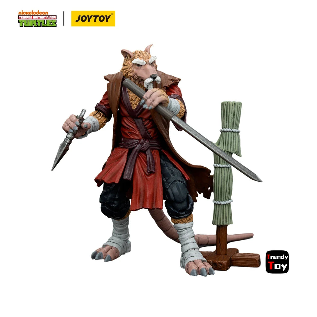 【JOYTOY】TMNT-April O'Neil Splinter 2PCS 1/18 Action Figure Toys