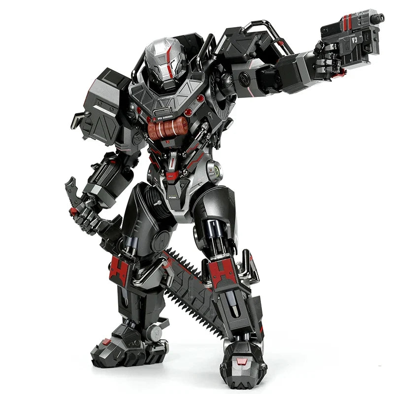 Genuine MENG MECHA-008 1/9 Incarnation Stereo Heavy Mech Garage Kit Anime Peripheral Action Figure Assembly Toy Ornament Gift