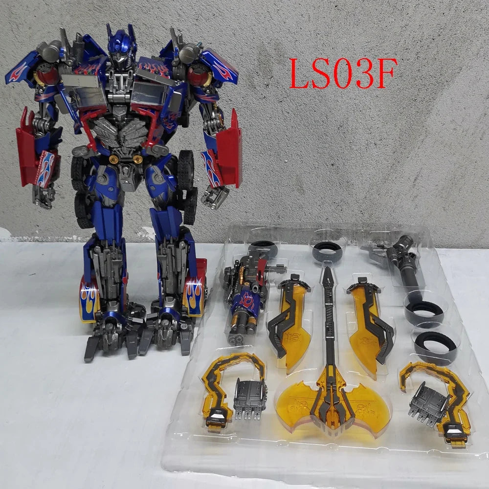 BMB Optimus Commander LS03 Transformation Toys Robot  OP Commander LS03F Deformation Action Figurine