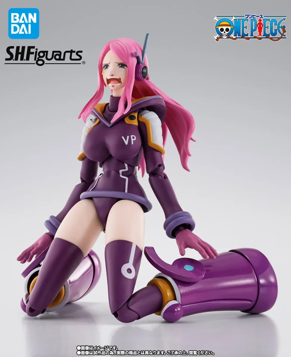 Bandai BP Limited Edition S.H.Figuarts ONE PIECE Jewelry Bonnie -Miraijima Egghead Premium Collectible Model Gift