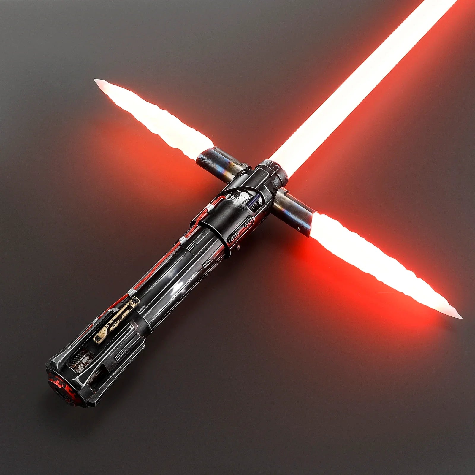 LGT Saberstudio Kylo Ren Xeno3.0 Lightsaber Sensitive Smooth Swing Infinite Color Changing with 16 Sound Fonts Motion Control