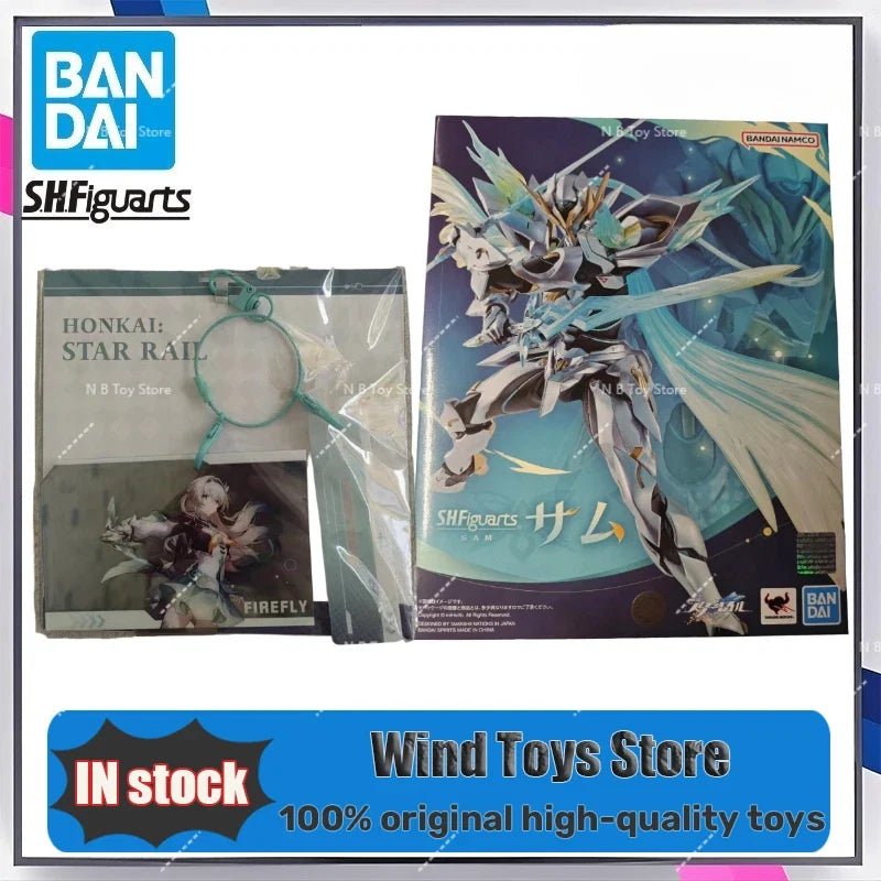 Original Bandai Action/Dolls S.H.Figuarts Honkai: Star Rail Sam H=165mm Model Figure Action Decoration Collection Series
